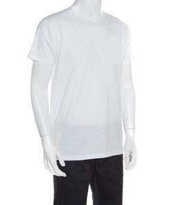 T-shirts pour hommes à col rond, formels, 100% coton, manches courtes, coupe ample, respirants - Product Image 5