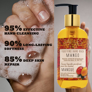 Jabón Líquido de Mango para Manos, Producto al por Mayor de Gran Volumen, Demanda Masiva, Lavado Diario de Manos, Marca Privada, OEM, Suministro a Granel, Proveedor de Cosméticos - Product Image 1
