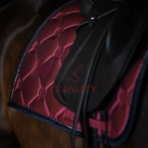 Tela acolchada para comodidad y rendimiento Almohadillas de sillín duraderas de alta calidad Almohadilla de sillín de caballo inglés Forro transpirable suave - Product Image 5