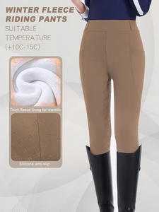 Women Horse Riding Breeches Full Seat Silicone Grip Riding <b>Leggings</b> Flexible Quick Dry <b>Equestrian</b> Apparel for Competition - Product Image 5