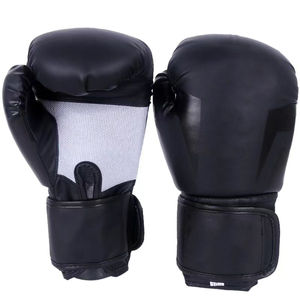 Gants de boxe professionnels en cuir de haute qualité Sanda imprimés sur mesure par le fabricant pour les arts martiaux en plein air - Product Image 1