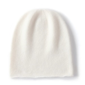 2025 nouvelle couleur unie femmes 35% cachemire première ligne chapeau automne et hiver chaud doux confortable tricoté bonnet - Product Image 5