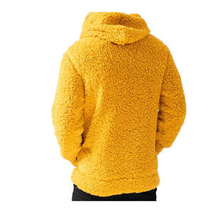 New Trending New Arrival <b>Sherpa</b> Fluffy <b>Fleece</b> <b>Hoodie</b> Sweatshirts Heavyweight Thick Fur Pullover Hoodies Basics Cotton Blended - Product Image 4