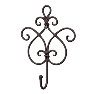 Hot selling <b>wall</b> <b>mounted</b> powder coated finished iron hook for decor for entryways for sideways for outdoor utility for closet - Product Image 5