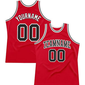 Vente chaude Maillots de basket-ball pour hommes Nom de l'équipe personnalisé Numéro Logo Tissu respirant à séchage rapide OEM Fournisseur d'uniformes en gros - Product Image 5