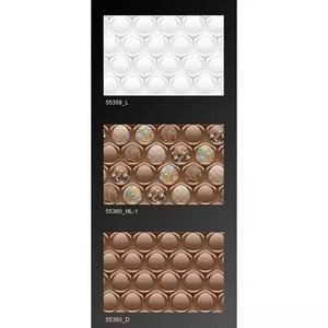 การตกแต่งภายใน3D 300X450มม. การส่องแสงมัน30x45ซม. กระเบื้องผนังเซรามิกดีไซน์เนอร์ขนาด12X18เหมาะสำหรับการจัดหาเชิงพาณิชย์อพาร์ทเมนท์ - Product Image 1