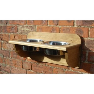 Set Of 2 Metallic <b>Feeding</b> Dog Bowls Premium Quality Round Shape Garden Decorative Unique Dog Water and Food Bowl For <b>Supplies</b> - Product Image 3