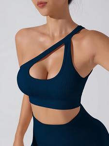 Vêtements de sport personnalisés, vêtements de sport actifs, ensemble de yoga deux pièces, vêtements pour femmes, centre de remise en forme, soutien-gorge de sport à dos nageur - Product Image 4
