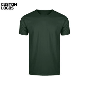 Camiseta transpirable de algodón 100% de manga corta en blanco de verano para hombre - Product Image 5