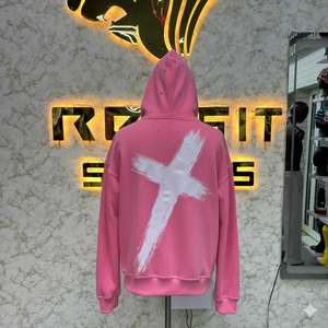 Diseña Tu Propio Estilo, Sudadera con Capucha Bordada de Invierno, Personalizada con Impresión, 100% Algodón, Felpa Ecológica, Unisex - Product Image 4