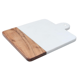 Planche à découper en bois d'acacia et en marbre Planche à découper domestique en marbre Planche à découper en bois d'acacia - Product Image 2