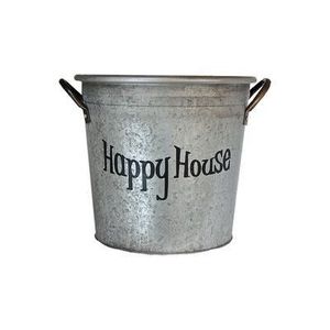 Unique Metal Moss <b>Oval</b> <b>Pot</b> Set Basket For Home Garden Decorative Use Floor Planter In Galvanized Metal - Product Image 2