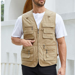 Chaleco de Pesca Transpirable para Uso Diario Informal, Chaleco Deportivo Transpirable de Invierno para Exteriores, Chaleco de Pesca sin Mangas de Calidad Única para Hombre - Product Image 2