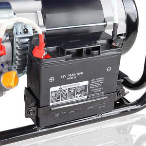 เครื่องกำเนิดไฟฟ้าเบนซินแบบโครงเปิด 8kW 10kVA สตาร์ทด้วยระบบไฟฟ้า AVR แบบมีล้อ 230V 115V สำหรับสำรองไฟฟ้าในสถานที่ - Product Image 3