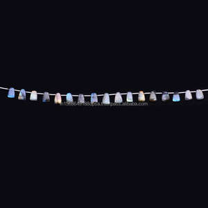 Perles de pierres précieuses de labradorite naturelle de haute qualité, forme fantaisie lisse, multicolores, faites à la main pour la fabrication de bijoux et de cadeaux - Product Image 3