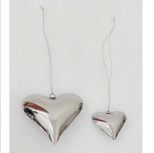 Ensemble de cœurs suspendus en acier inoxydable découpé au laser moderne, finition miroir, haute qualité, pour la maison, Noël, Nouvel An chinois - Product Image 5