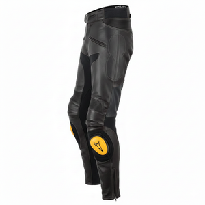 Pantalons de moto en cuir de protection pour hommes, pantalons de moto respirants, fabricant de pantalons de moto - Product Image 4