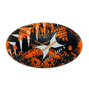 ลูกฟุตบอลรักบี้แบบสตรีท ปรับแต่งโลโก้ได้ตามต้องการ ผลิตจากยางสังเคราะห์คุณภาพสูง ทนทาน เป็นมิตรกับสิ่งแวดล้อม กันน้ำ ราคาประหยัด - Product Image 4