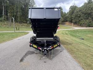 Remorque agricole hydraulique à essieu simple de 2T à 10T, remorque à benne basculante pour tracteur - Product Image 3