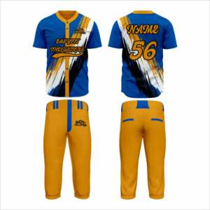 Uniformes de Béisbol para Hombre en Oferta, Conjuntos de Alta Calidad con Logotipo Personalizado en la Parte Delantera/Trasera, Secado Rápido, Tela 100% Poliéster - Product Image 3