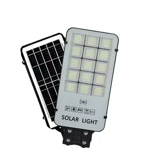 Toptan özelleştirme açık 100 200 300W endüstriyel sınıf ip65 su geçirmez güneş sokak lambası