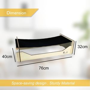 2025 Precio de fábrica Cama hamaca acogedora para gatos y perros pequeños Lugar de descanso cómodo para sus amigos peludos - Product Image 3