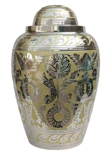 Urnas Decorativas de Aluminio Hechas a Mano, Únicas, para Adultos, Mascotas y Bebés - Urnas Funerarias Ecológicas Personalizadas para Cenizas de Cremación - Product Image 5
