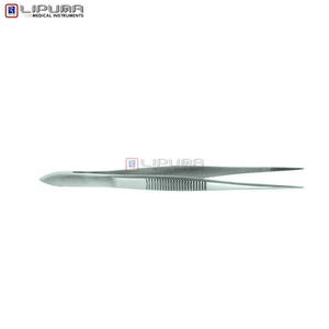 Fórceps de astillas dentadas de alta calidad Control de agarre quirúrgico Instrumentos médicos delicados de acero inoxidable - Product Image 6