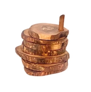 Redwood Rampage y venta al por mayor fábrica personalizada posavasos de madera de acacia posavasos de madera de nogal posavasos de haya para taza de té y café - Product Image 6