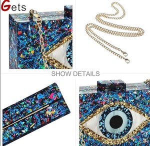 Handmade Resin <b>Clutch</b> <b>Bag</b> for Women Evening Party Wedding Use Elegant Resin Box <b>Bag</b> Wholesale from India - Product Image 3