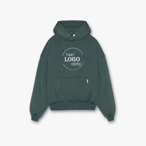 ชุดวอร์มผ้าฝ้าย100% พื้นสำหรับผู้ชายชุดเสื้อมีฮู้ดสำหรับวิ่งจ๊อกกิ้งพิมพ์ลายตามสั่งจากปากีสถาน - Product Image 3