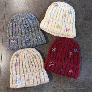 Haga su propia ropa de invierno, gorro de punto personalizado, gorros con logotipo personalizado, gorros de Jacquard, gorros para hombres y mujeres - Product Image 2