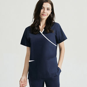 2025 Offre Spéciale doux Polyester hôpital médecin porter des vêtements lavable infirmière gommage ensemble pour femmes soins infirmiers gommage uniformes - Product Image 5