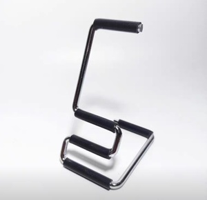 Nouveau support d'affichage de montre en acier inoxydable argenté à la mode et élégant: une solution chic pour présenter vos montres préférées - Product Image 4