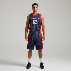 Uniforme de Baloncesto Transpirable con Impresión Personalizada OEM, con Tela de Secado Rápido |   Uniformes de Baloncesto al por Mayor, Camisetas y Pantalones Cortos para Equipos - Product Image 1