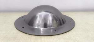 Bouclier médiéval antique en métal, petit embout de bouclier pour boucliers vikings, forgé à la main, armure de combat polie - Product Image 4