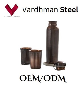 โลโก้ที่กำหนดเอง330 GM มดขวดเชือกทองแดงให้ความชุ่มชื้นอย่างมีสไตล์กับมดขวดน้ำทองแดงเชือก - Product Image 4