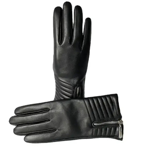 Guantes de Moda de Piel de Oveja Suave, Aspecto Premium, Elegantes y Cómodos, Guantes Térmicos Transpirables para Hombre, Casuales, de Invierno, para Exteriores - Product Image 1