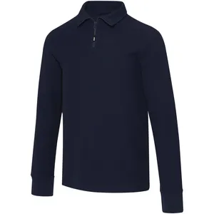 Polo Zeus AWARE sostenibile con mezza zip, articolo promozionale - Product Image 3
