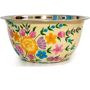 Cuenco de Metal esmaltado para cena, accesorio redondo y grande con temática moderna, uso de calidad estándar para decoración de fiestas de Hotel y casa - Product Image 6