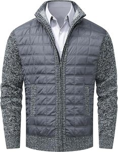 Pull en laine/cachemire à manches longues JAC22 R2224 pour homme, hiver, standard, aiguille, couleur unie, tricoté, anti-boulochage, logo avant, 320g - Product Image 4