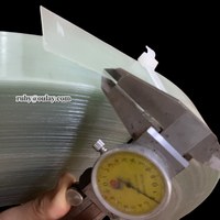 Bandes de fibre de verre transparentes pour la fabrication d'arc en fibre de verre époxy, 0,8 mm, 1 mm, 1,2 mm, 1,3 mm, 1,5 mm, 50 mètres, prix