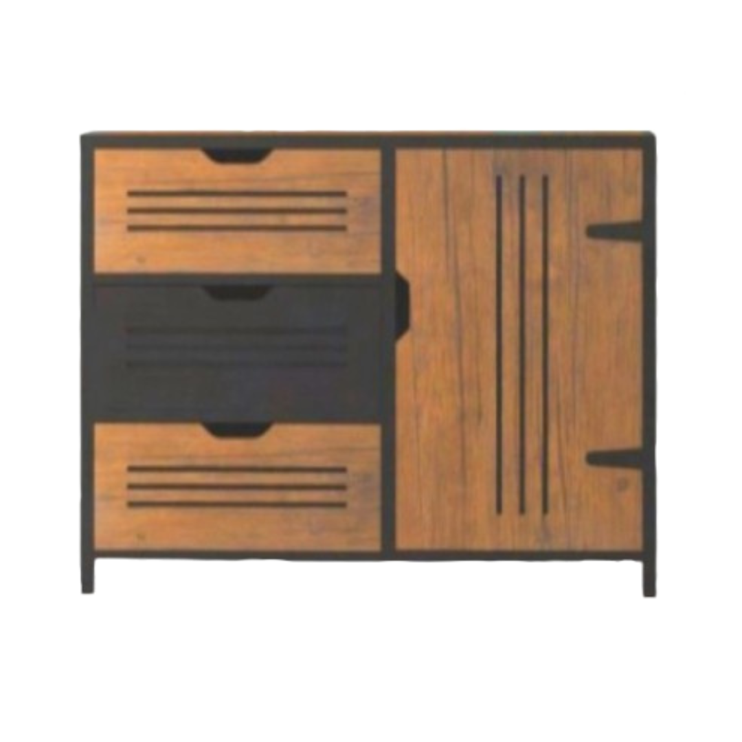 Mattwood-สีดำ