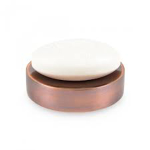Jabonera de acero inoxidable de oro rosa, jabonera de barra de metal, jabonera de diseño moderno - Product Image 5