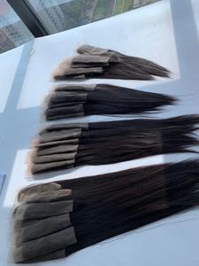 Venta al por mayor de cabello Remy con cutícula alineada, cabello humano liso de hueso virgen, vendedores de extensiones de cabello tejido a granel, máquina de 10-40 pulgadas de Vietnam - Product Image 6