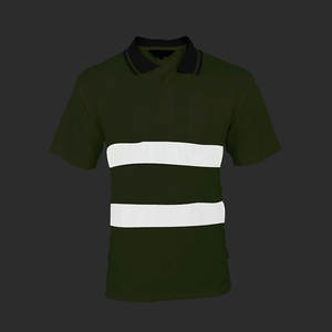 Servicio OEM Precio de fábrica Reflectante Hi Vis Seguridad Ropa DE TRABAJO Polo Camiseta Manga corta Trabajo de construcción Polo Camisetas - Product Image 2