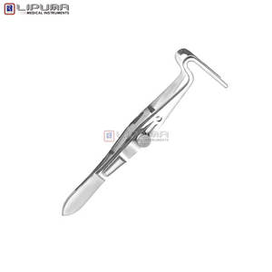 Pinzas Berke para Músculos de 10 cm con 27 mm para Extremidades Superiores, Pinzas Berke para Ptosis, Cirugía Oftálmica, Instrumentos Médicos de Acero Inoxidable para Ojos - Product Image 4