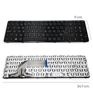 Tastiera a Membrana Compatibile per Laptop HP Pavilion 15E 15N 15G 15R con Pulsanti in Gomma Resistenti - Product Image 2