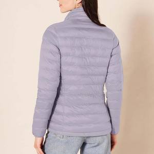 Wholesale Best Selling <b>Women's</b> Clothing Quilted Autumn Knitted Breathable <b>Waterproof</b> <b>Puffer</b> <b>Jackets</b> 100% Polyester OEM ODM - Product Image 6