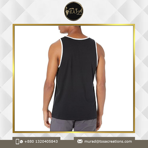 Premium Quality Quick-Drying Men's Casual Style Sando T-<b>Shirt</b> Fancy Stylish Design Made in Bangladesh Wholesale Price - Product Image 2